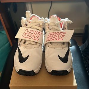 Old basketball Nike shoes